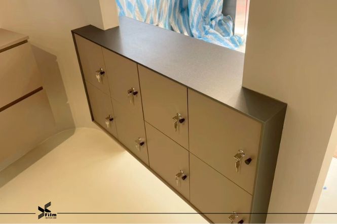 系統櫃貼膜-特耐軟片-金屬MF100