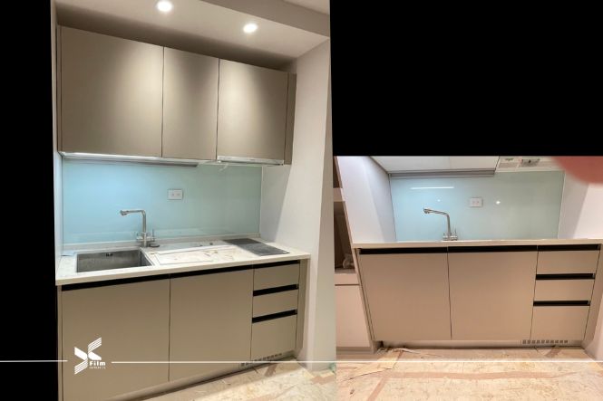 系統櫃裝潢貼膜-特耐軟片-SM955