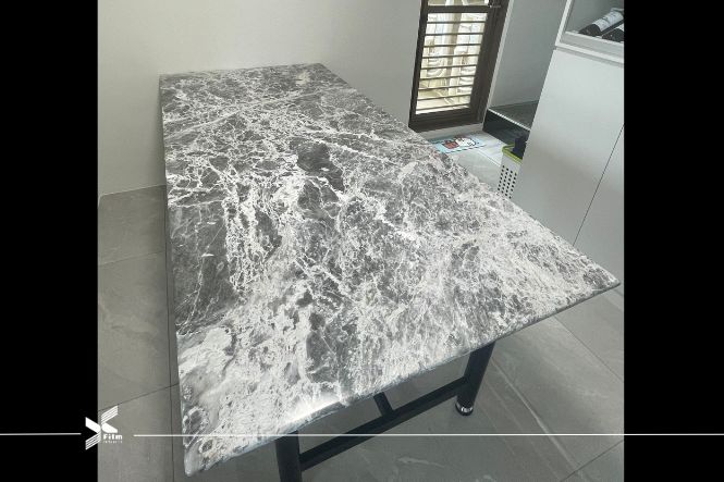 自動修復膜-石材檯面包膜-霧面犀牛皮