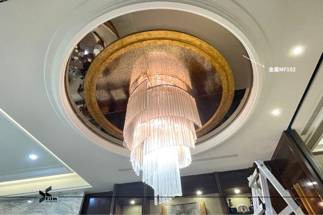 天花板貼膜-特耐軟片-金屬MF102