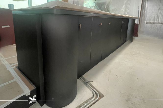 系統櫃貼膜-特耐軟片-金屬PM980