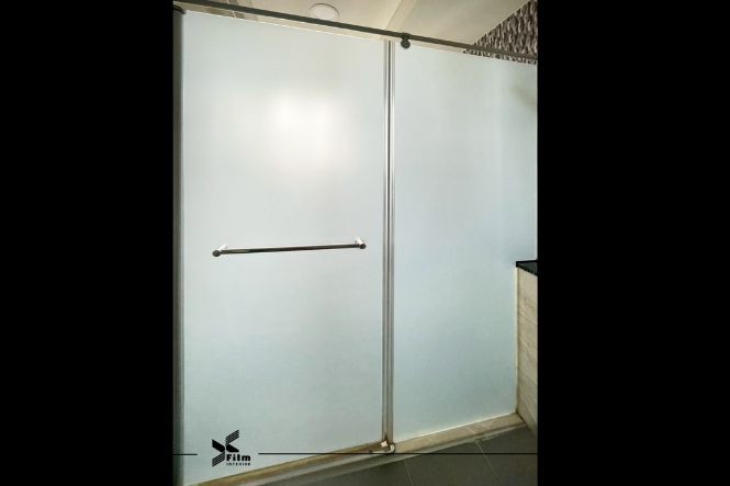 玻璃彩藝膜-窗飾貼膜-霧白砂M1