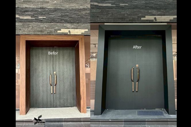 門片/門框貼膜-特耐軟片-金屬MF011