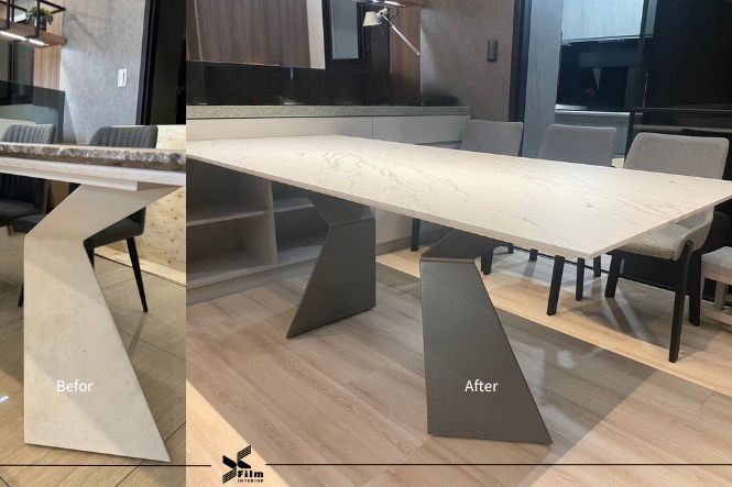 桌子貼膜-特耐軟片-金屬MF100