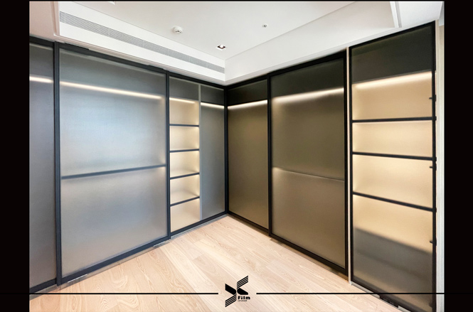 玻璃彩藝膜-窗飾貼膜-霧砂812