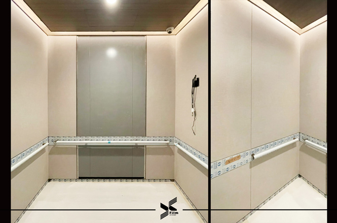 電梯門框裝潢貼膜-特耐波音軟片-織紋KF635