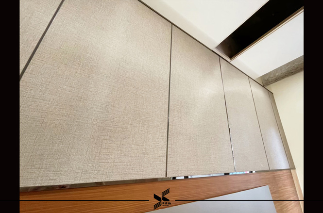 系統櫃貼膜-特奈軟片-織紋KF638