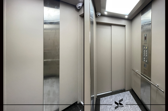 電梯門框裝潢貼膜-特耐波音軟片-特耐軟片-素色KS416