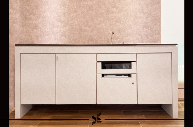 系統櫃貼膜-特耐波音軟片-石紋NS118