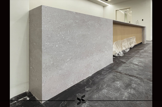 系統櫃裝潢/櫃台貼膜-特耐波音軟片-石紋NS898