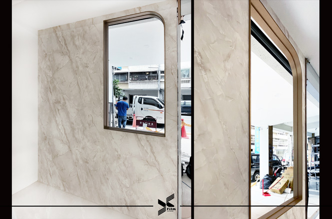 牆壁裝潢貼膜-特耐波音軟片-石紋PM003