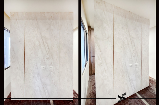 牆壁裝潢貼膜-特耐波音軟片-石紋PM003