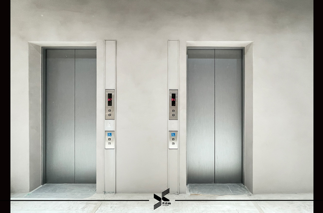 電梯門框裝潢貼膜-特耐波音軟片-金屬PM974