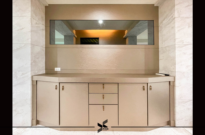 系統櫃裝潢貼膜-特耐波音軟片-金屬PM984