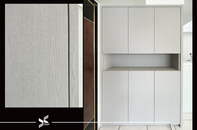 系統櫃裝潢貼膜-特耐波音軟片-PNT04