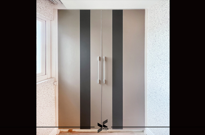 門片貼膜-特奈軟片-木紋PTW09