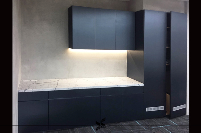 系統櫃裝潢貼膜-特耐波音軟片-金屬RM001