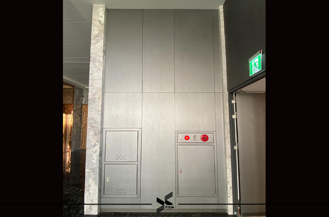 牆壁裝潢貼膜-特耐波音軟片-金屬RM005