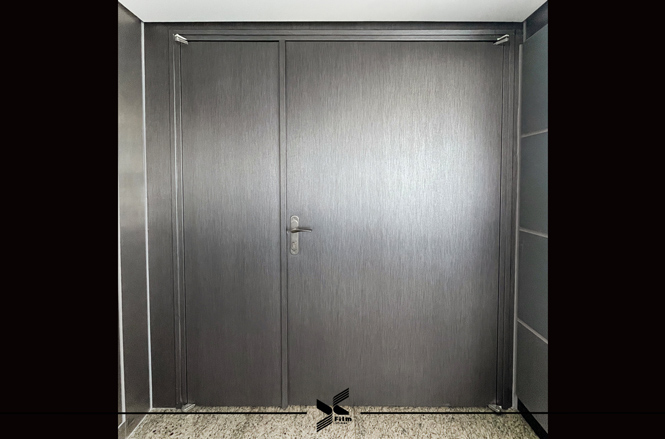 門片貼膜-特耐軟片-金屬RM006