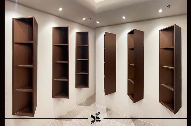 展示櫃貼膜-特耐波音軟片-金屬RM008