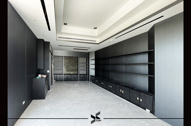 系統櫃/牆壁裝潢貼膜-特耐波音軟片-金屬RM009