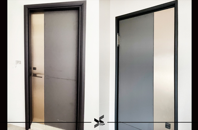 門框貼膜-特耐軟片-單色S140