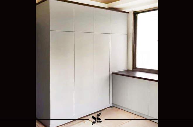 衣櫃貼膜-特耐波音軟片-單色S158