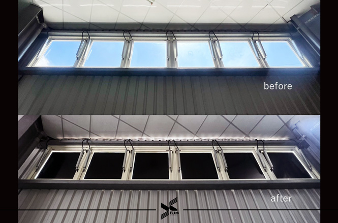 玻璃彩藝膜-窗飾貼膜-超黑膜