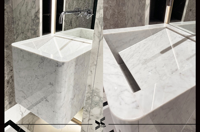 自動修護膜-大理石洗手台包膜