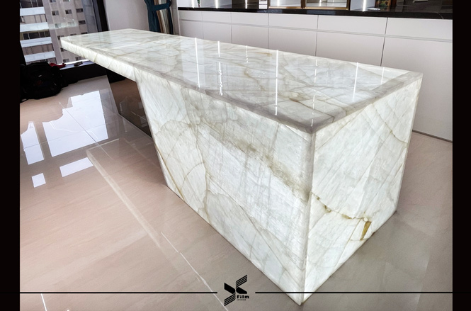 自動修護膜-大理石餐桌包膜