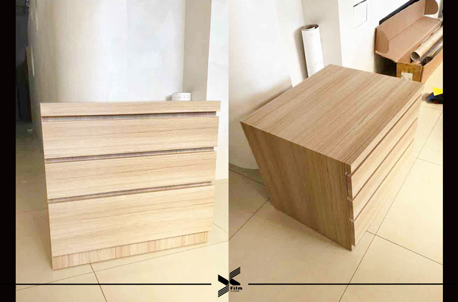 系統櫃貼膜-特耐波音軟片-木紋W528