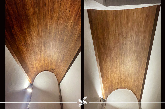 天花板裝潢貼膜-特耐軟片-W823