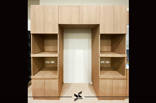 系統櫃裝潢貼膜-特耐波音軟片-木紋ZX140